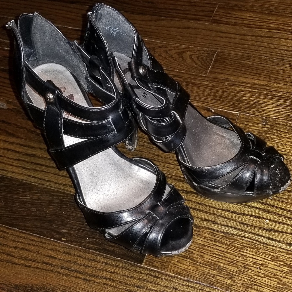 Black heels
